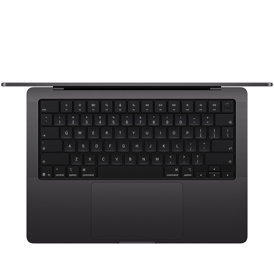MacBook Pro 14-inch, Space Black,Model A3427,APPLE M5 MAX, 18C CPU, 32C GPU,36GB unified memory,96W USB-C Power Adapter,2TB SSD storage,3x TB5, HDMI, SDXC, MagSafe 3,Touch ID,XDR display,Standard disp - slika 2