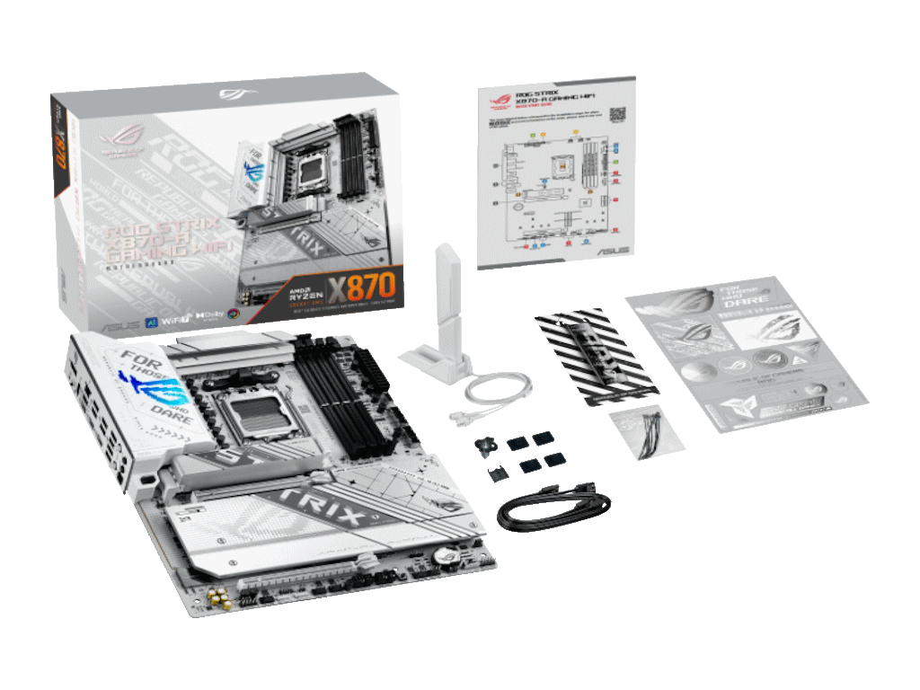 ASUS MB ROG STRIX X870-A G. WFGaming Wifi, AM5, 4xDDR5,4x M.2;2xSATA,DP, HDMI,12x USB, RAID,ATX - slika 3