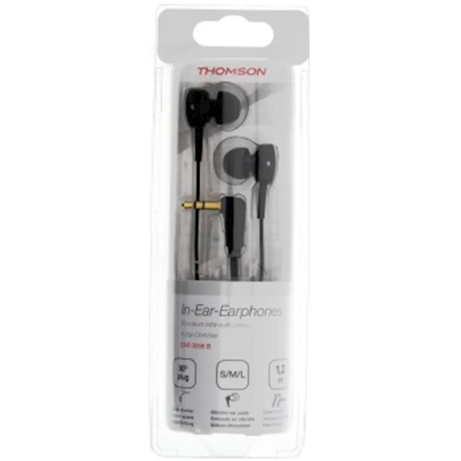 SLUŠALICE THOMSON EAR3056B  IN-EAR BLACK - slika 3