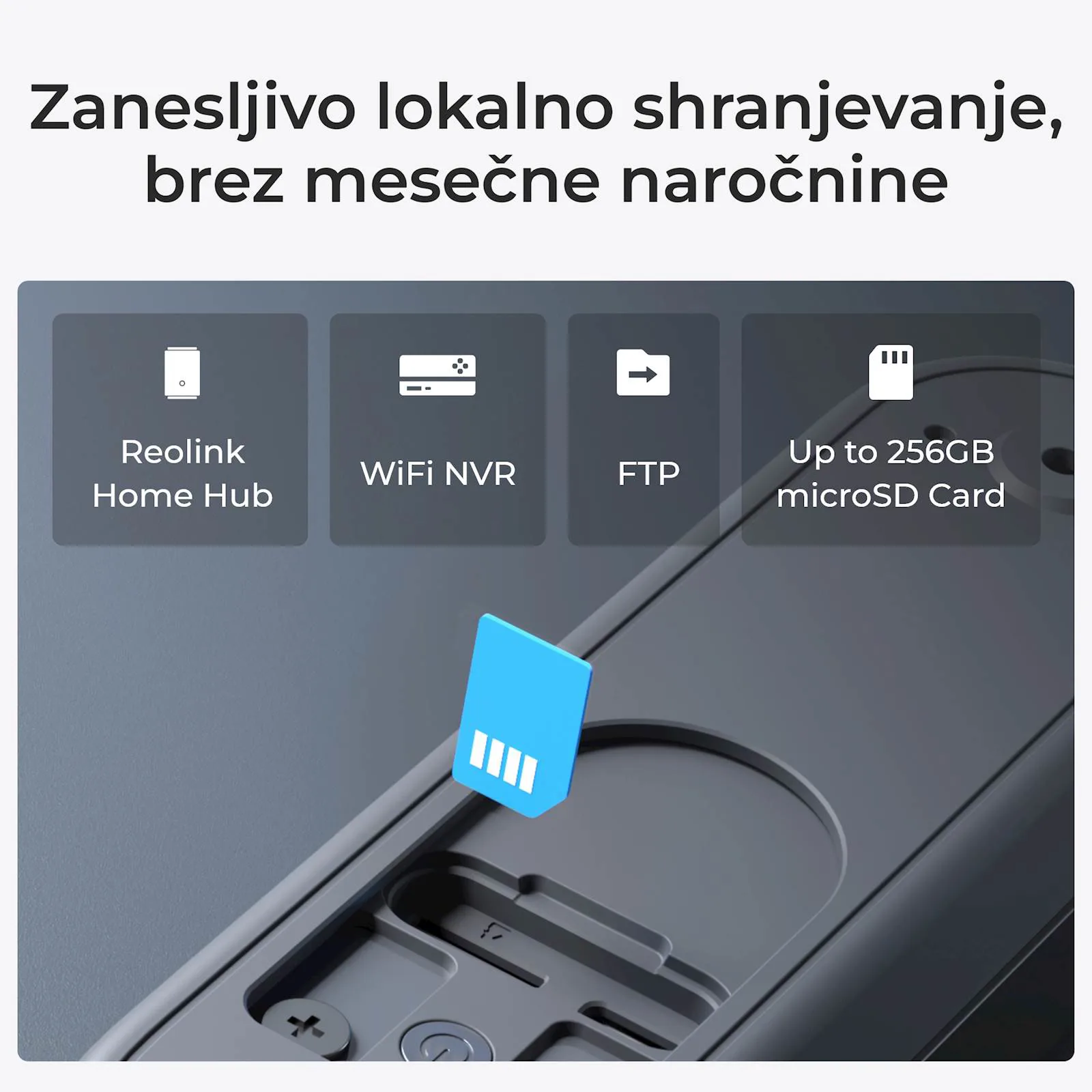 Reolink smart doorbell D340B+ zvono, 2K, Baterijska, PIR, IP65 - slika 8