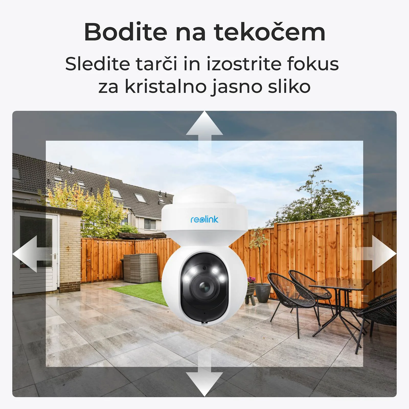 Reolink Ip Kamera E serija E560P 4K, 8MP PTZ, 3x zoom, POE - slika 4