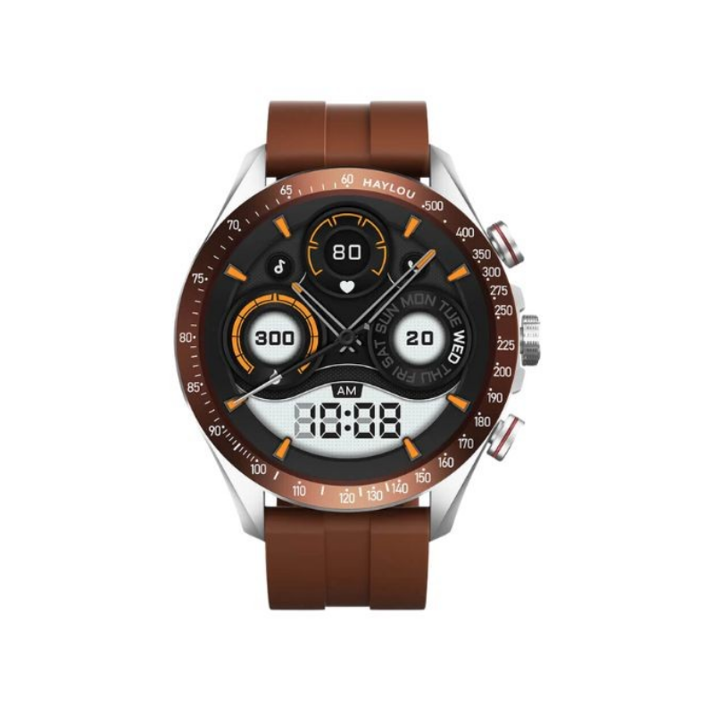 Haylou Smart Watch Solar Pro Brown sa Bluetooth pozivom - slika 2