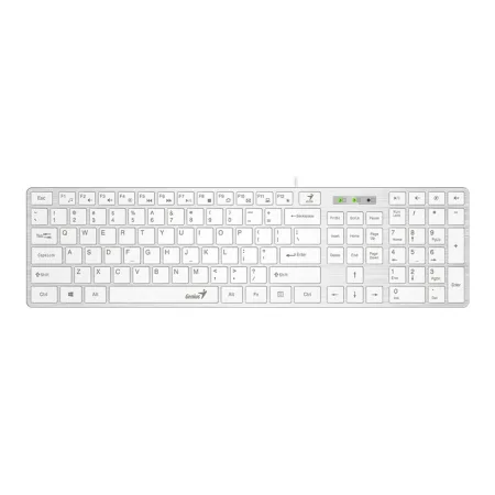 Tastatura Genius Slimstar 126 USB bijela - slika 2
