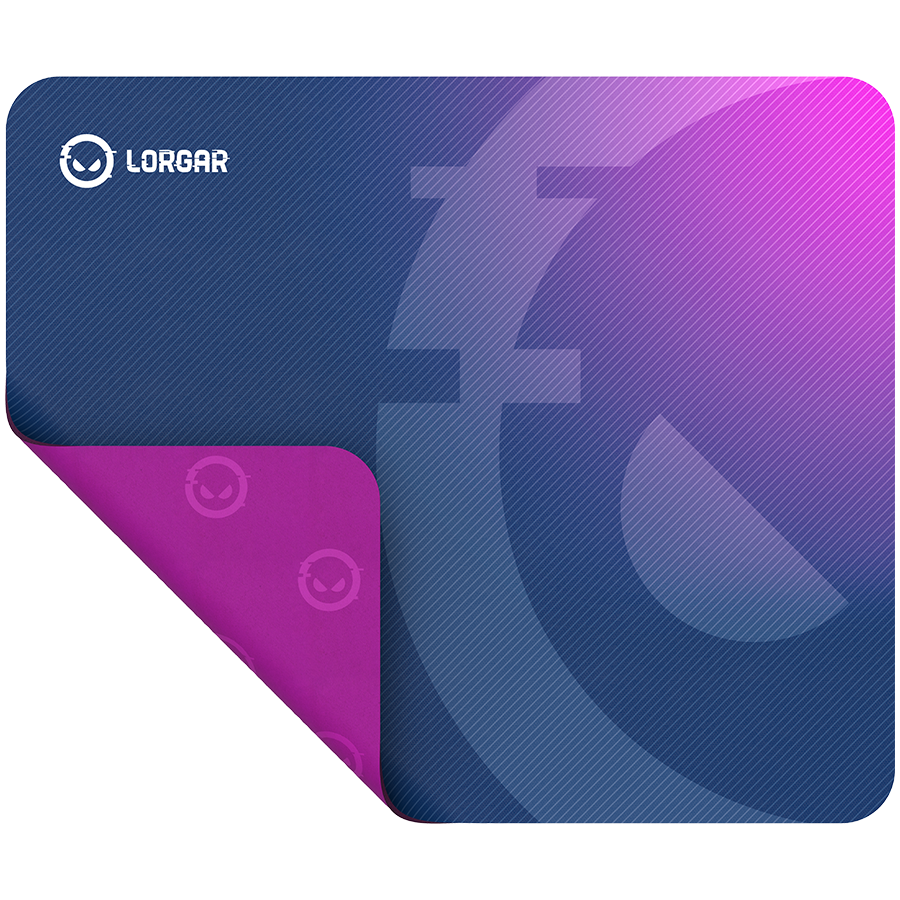 Lorgar Main 135, Gaming mouse pad, High-speed surface, Purple anti-slip rubber base, size: 500mm x 420mm x 3mm, weight 0.41kg - slika 3