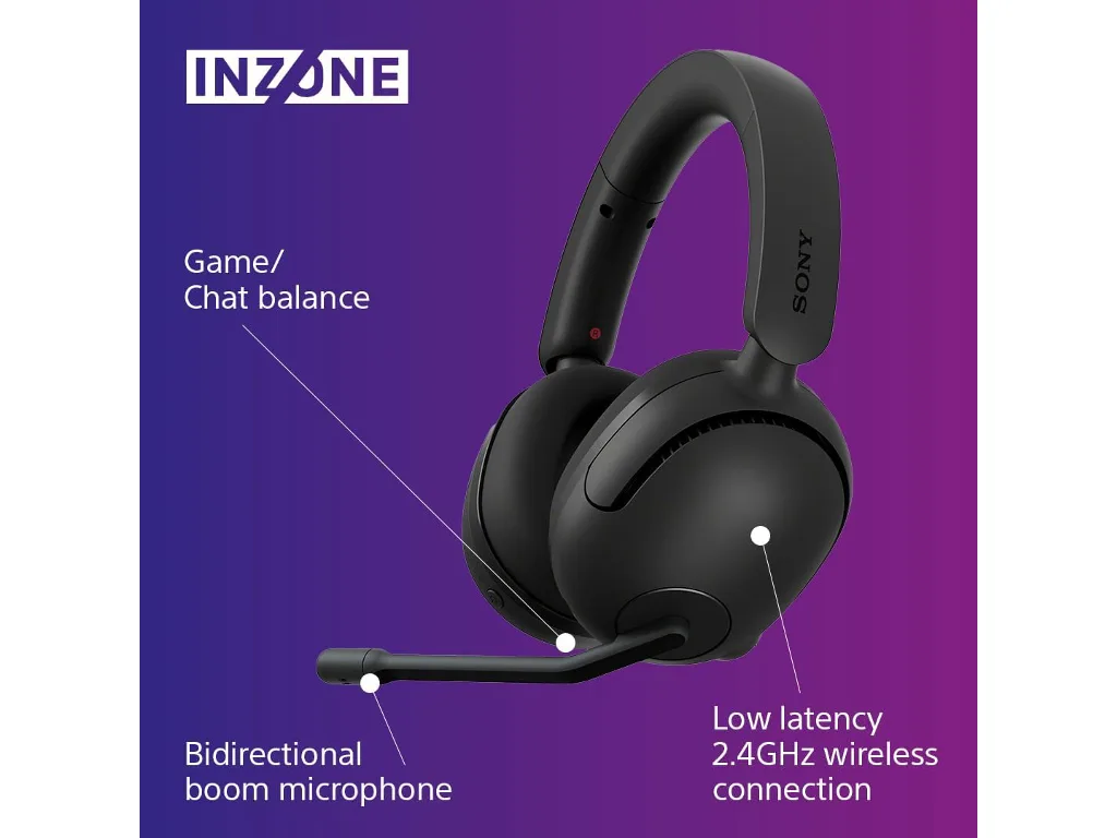 Sony gaming slušalic INZONE H5bežične slušalice BT; mikrofon360 Spatial Sound za Gaming 28h baterija - slika 7