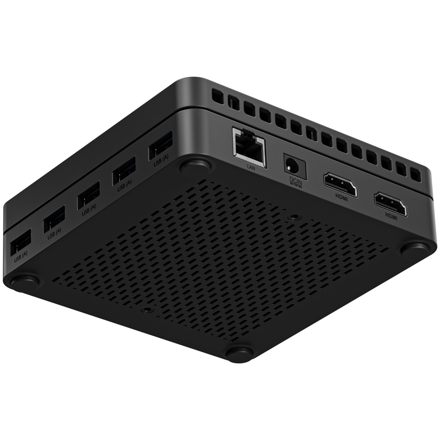 Alder lake N100,8GB+256GB,so-dimm*1,1x SSD-M.2 2280, Wifi6,1xMicroTFCard upto 512GB,5xUSB3.2gen1,1xCombo Jack,1xDCpower connector;2x HDMI1.4Type A,1xType-C data only,1xType-CFull fuction,1x RJ45,fTPM2 - slika 6