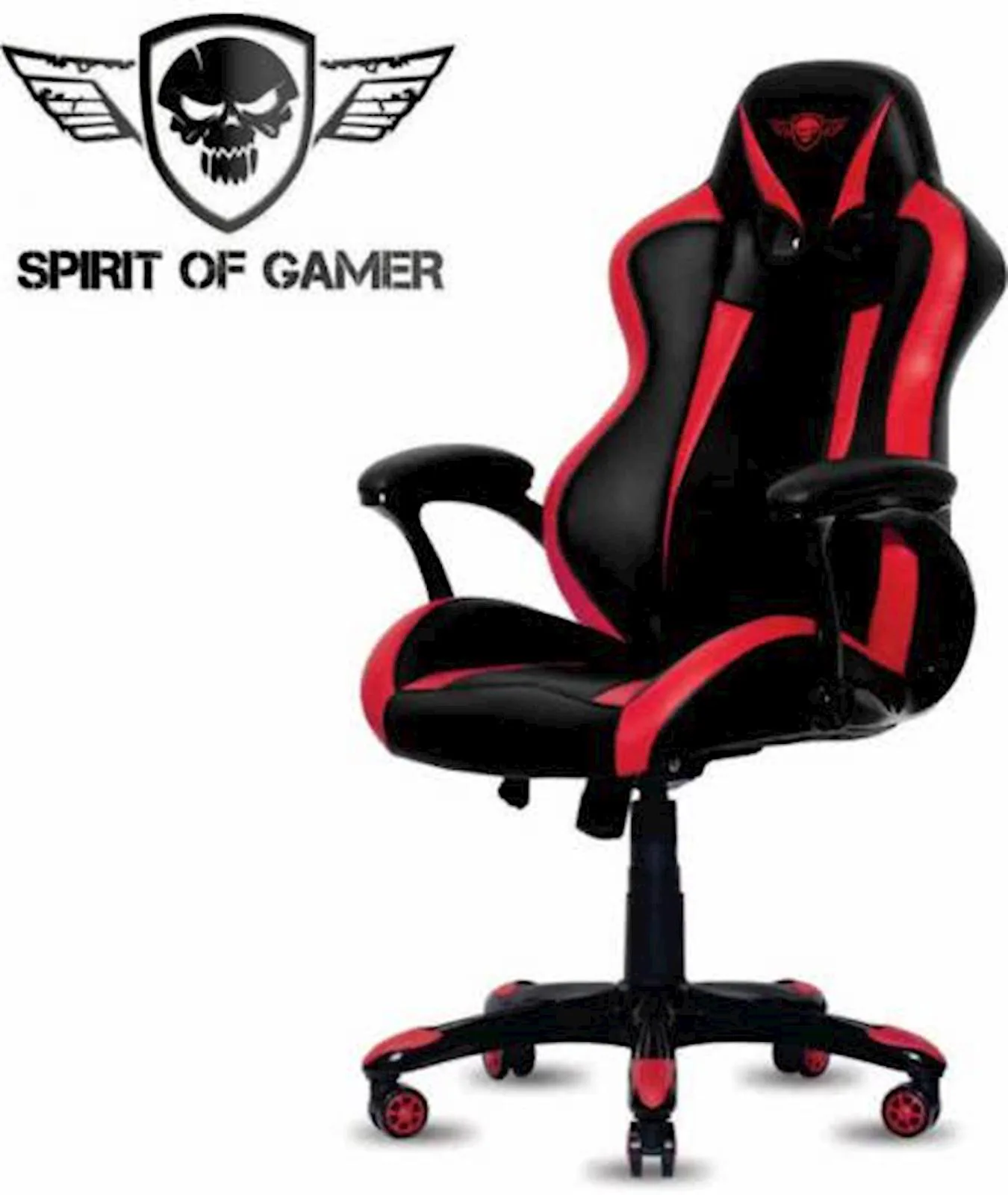 Gaming stolica Spirit of gamer RACING crno-crvena - slika 2