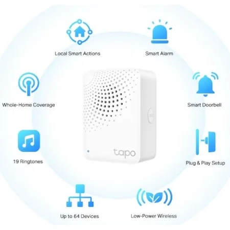 TP-Link Tapo H100 Smart IoT Hub with Chime - slika 2