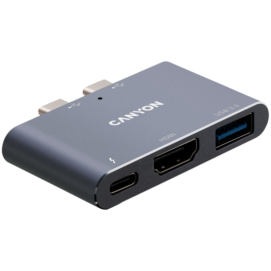 CANYON hub DS-1 3in1 Thunderbolt 3 Space Grey - slika 3