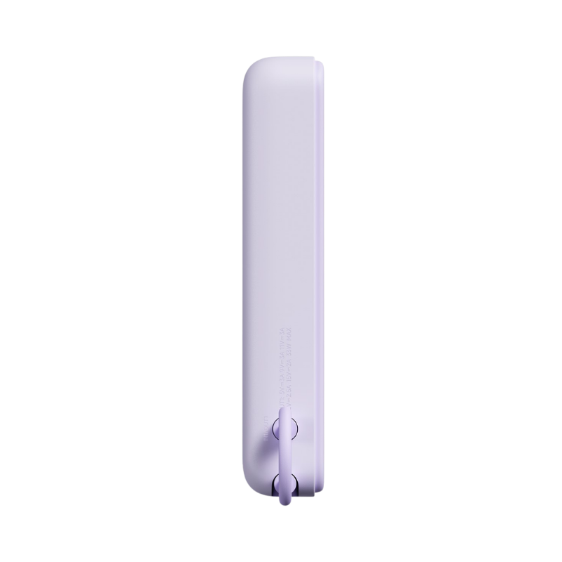 Xiaomi 33W Magnetic Power Bank 10000 sa postoljem Purple - slika 2