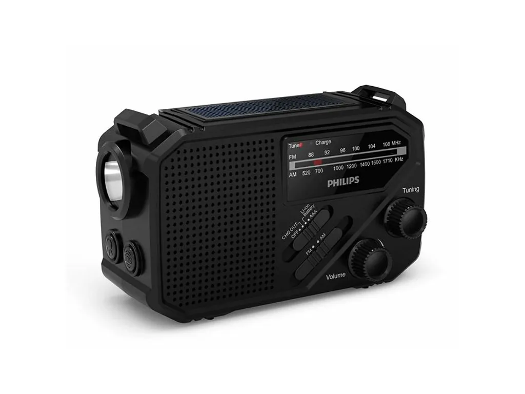 Philips TAR1609/00 prenosniradio sa svjetiljkom; FM/AM;ugrađena litij-ionska baterija - slika 3