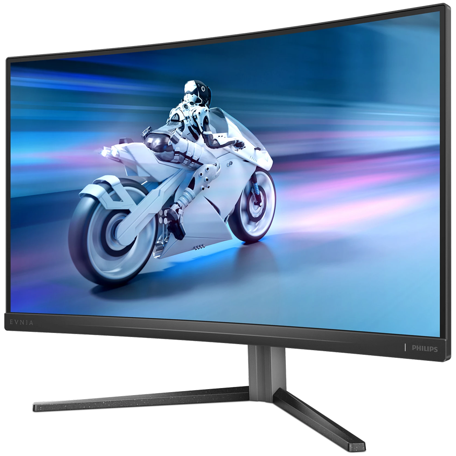 Philips Monitor Evnia 5000 27M2C5200W 27'' Curved VA, 1920x1080 (Full HD), 280Hz, 0.3ms, 300 cd/m², 4000:1, HDR10, 2x HDMI, DisplayPort, Height Adjustable, 3-year warranty - slika 3
