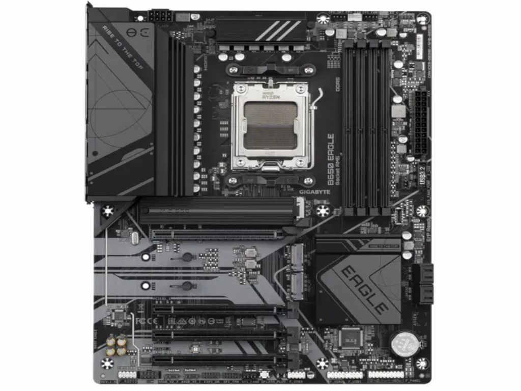 Gigabyte MB B650 EagleAM5; 4xDDR5; up to 256GB,(up to 7600MHz); 4x SATA,3xM.2, DP, HDMI - slika 2