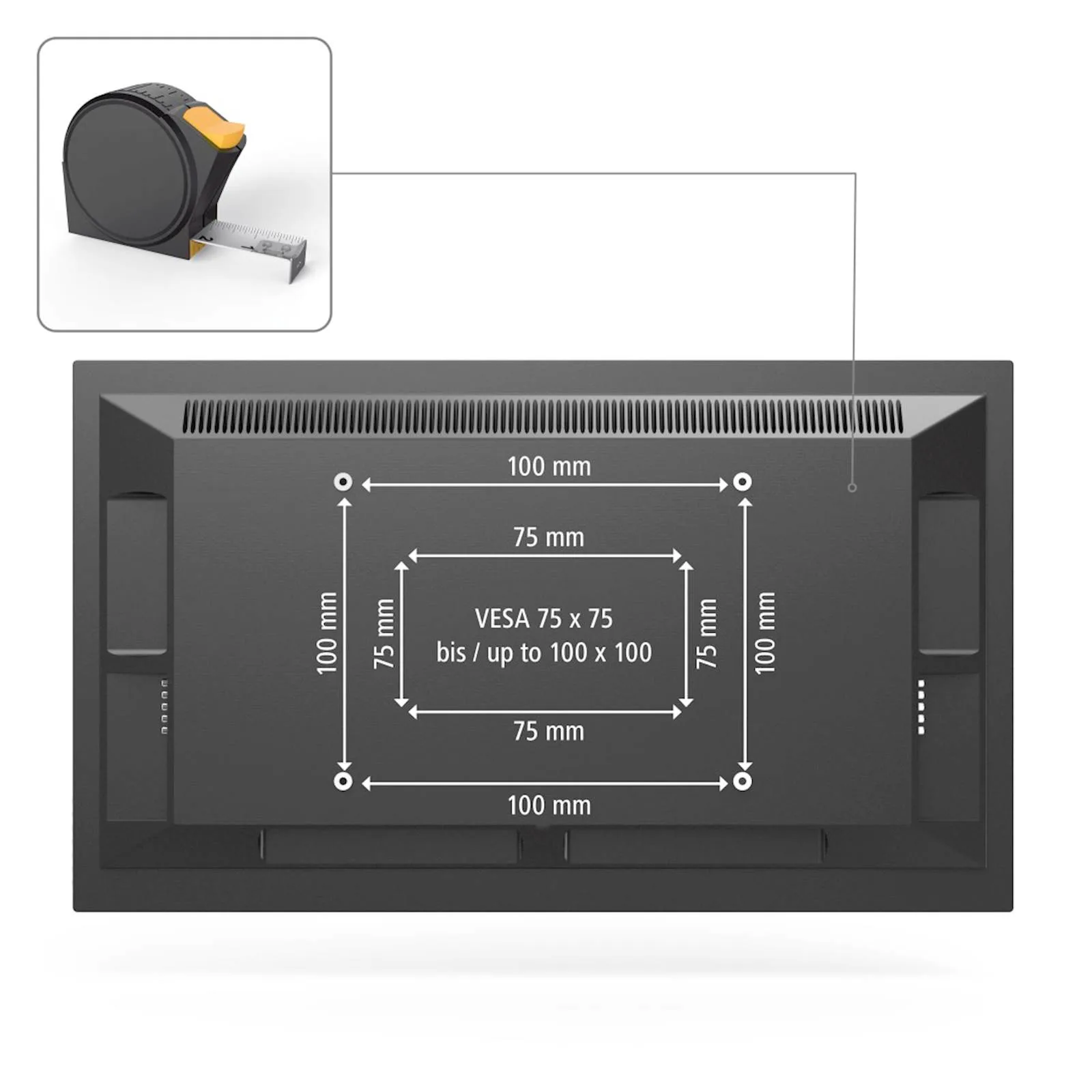HAMA nosač za 2 monitora FULLMOTION 13-32" - slika 7