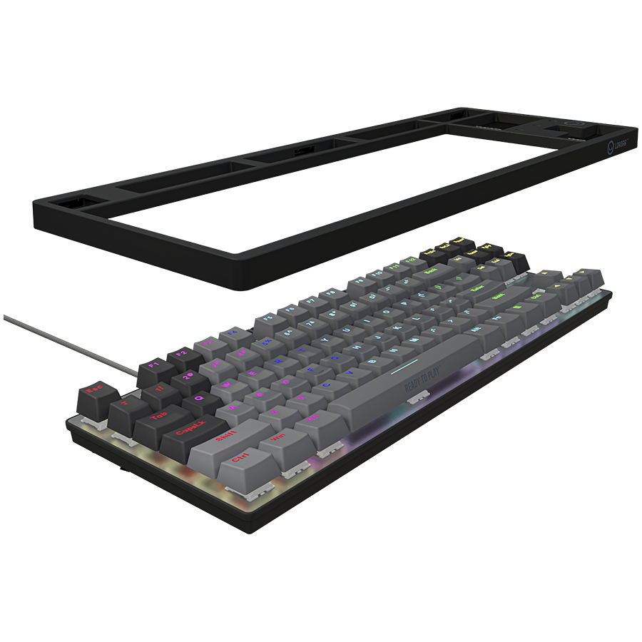 LORGAR Azar 514TKL, Wired RGB mechanical gaming keyboard, black, EN layout - slika 7