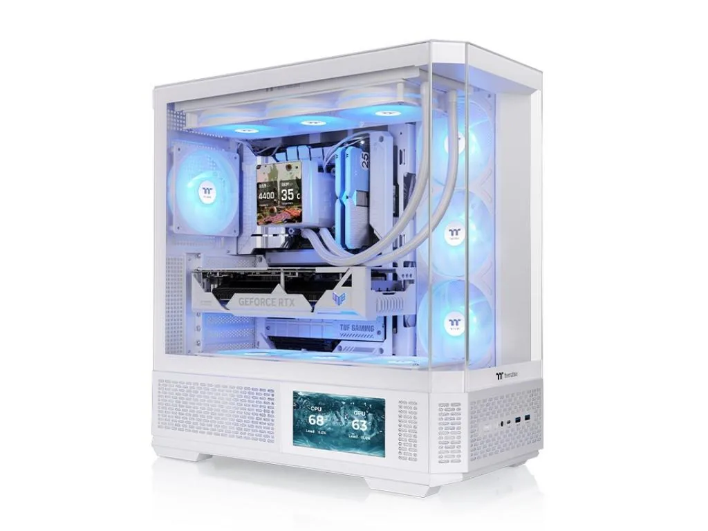 Thermaltake View 370 TG ARGB WMid Tower, tempered glass4xARGB fans, VGA: 420mm - slika 2