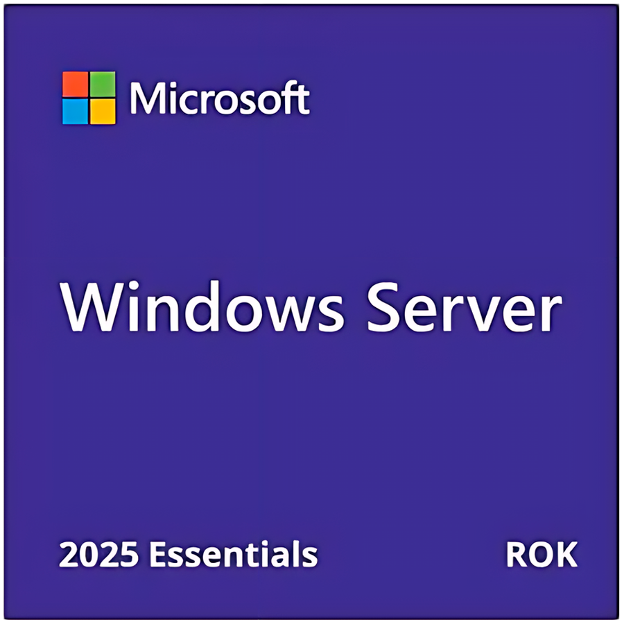 DELL EMC Windows Server 2025 Essentials Edition,ROK,10CORE (for Distributor sale only)