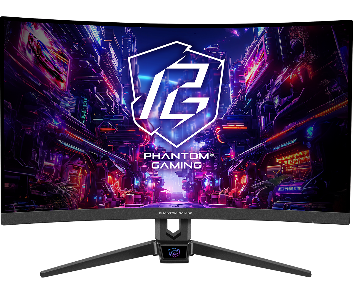 ASROCK MONITOR PG27FRS1A 27"CURVED, FHD, VA, 280hz1ms, 300cd, 2xHDMI, DP, 2x2W speaker