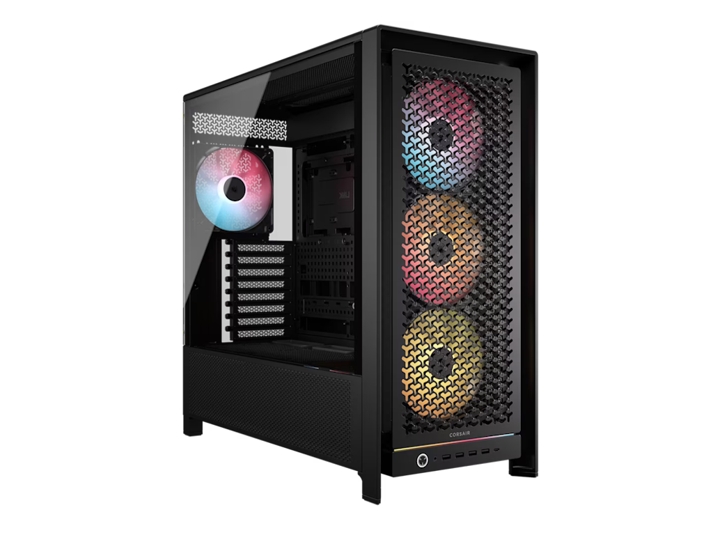 CORSAIR FRAME 5000D RS ARGBMid-Tower Case, 4xRS140 ARGB420mm radiator, 175mm cooler, 450mm GPU