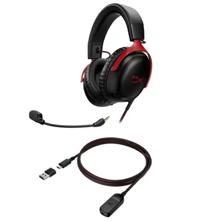 HyperX Gaming Slušalice Cloud 3 Black/Red 727A9AA - slika 5