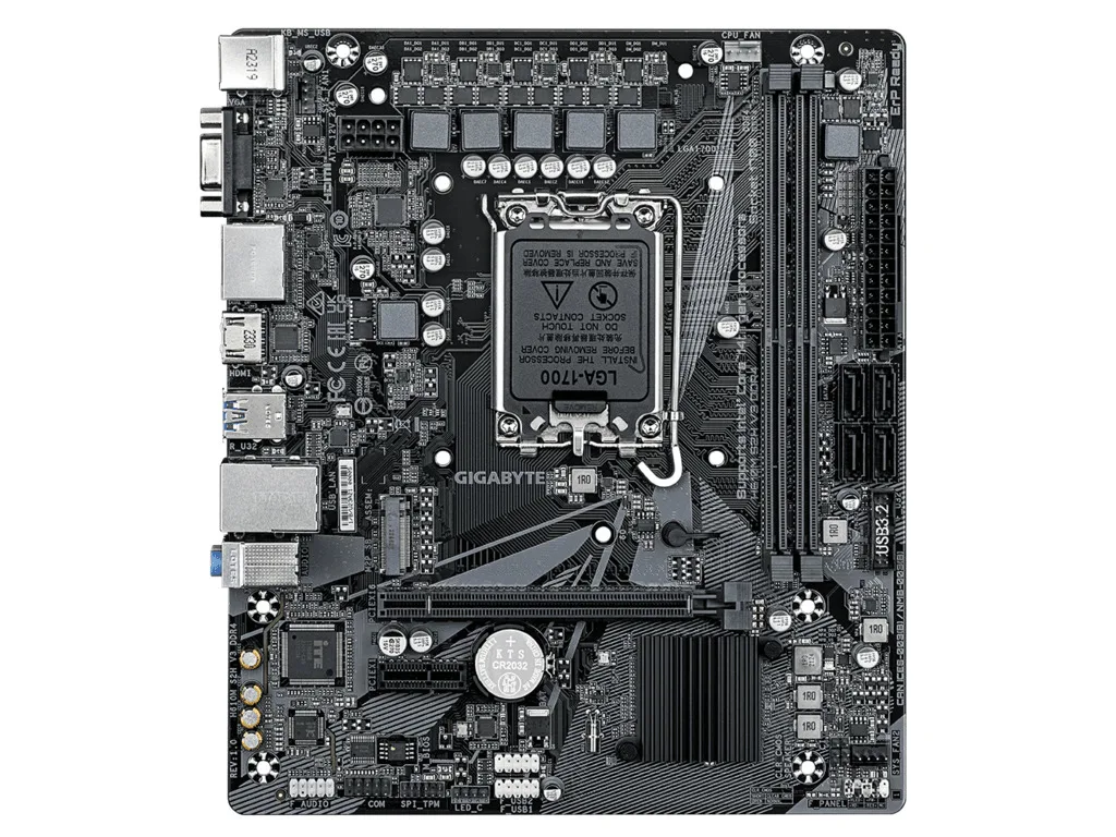 Gigabyte H610M S2H V3 DDR4LGA1700; 2xDDR4; M.2; 4xSATA6xUSB; HDMI, 2xDP, VGA - slika 3