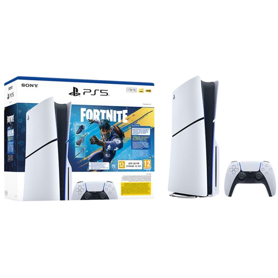 PlayStation 5 Slim E chassisFortnite Flowering Chaos VCHdisk ver.1TB,sa optikom - slika 3