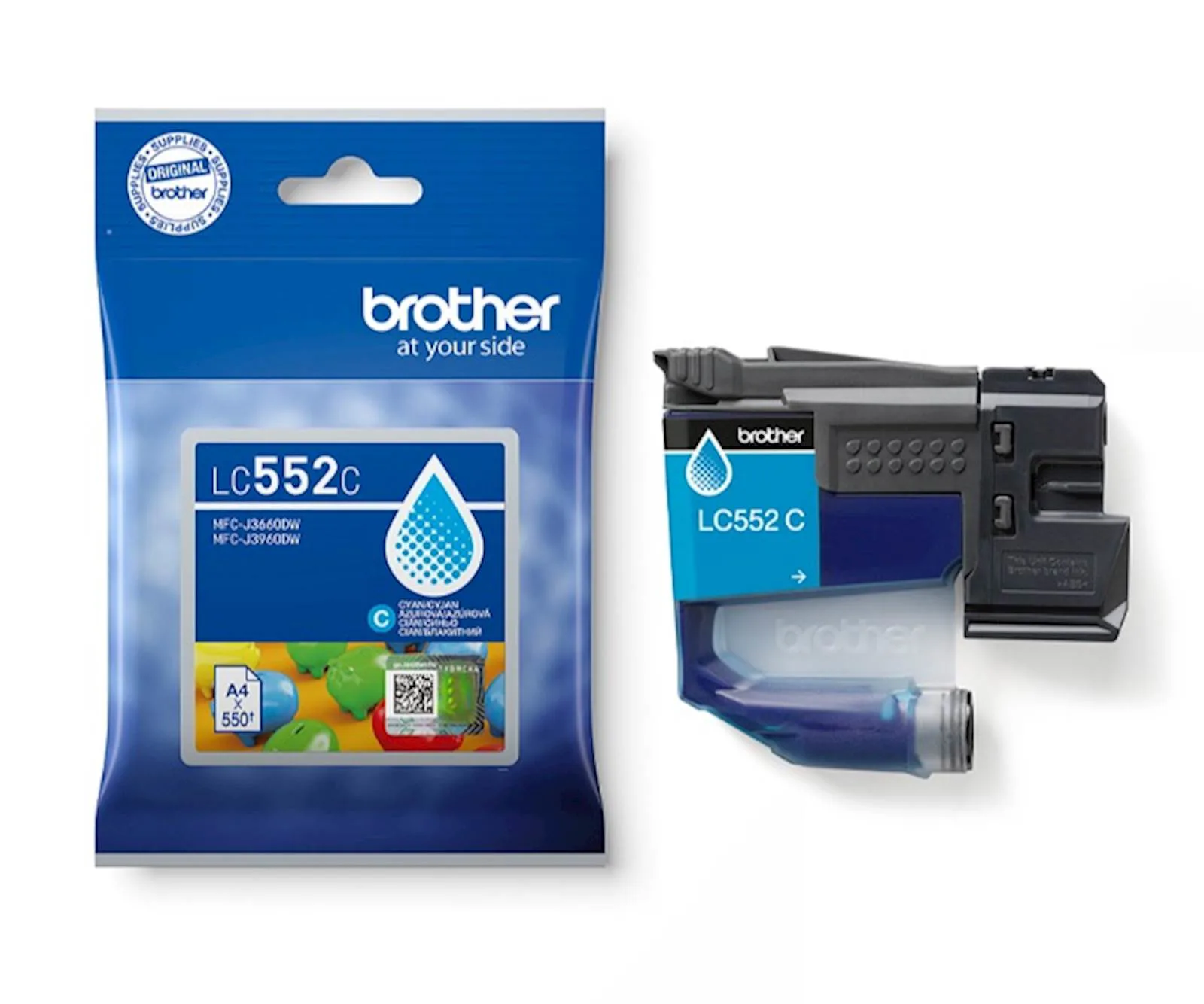 Tinta BROTHER LC552C - slika 3
