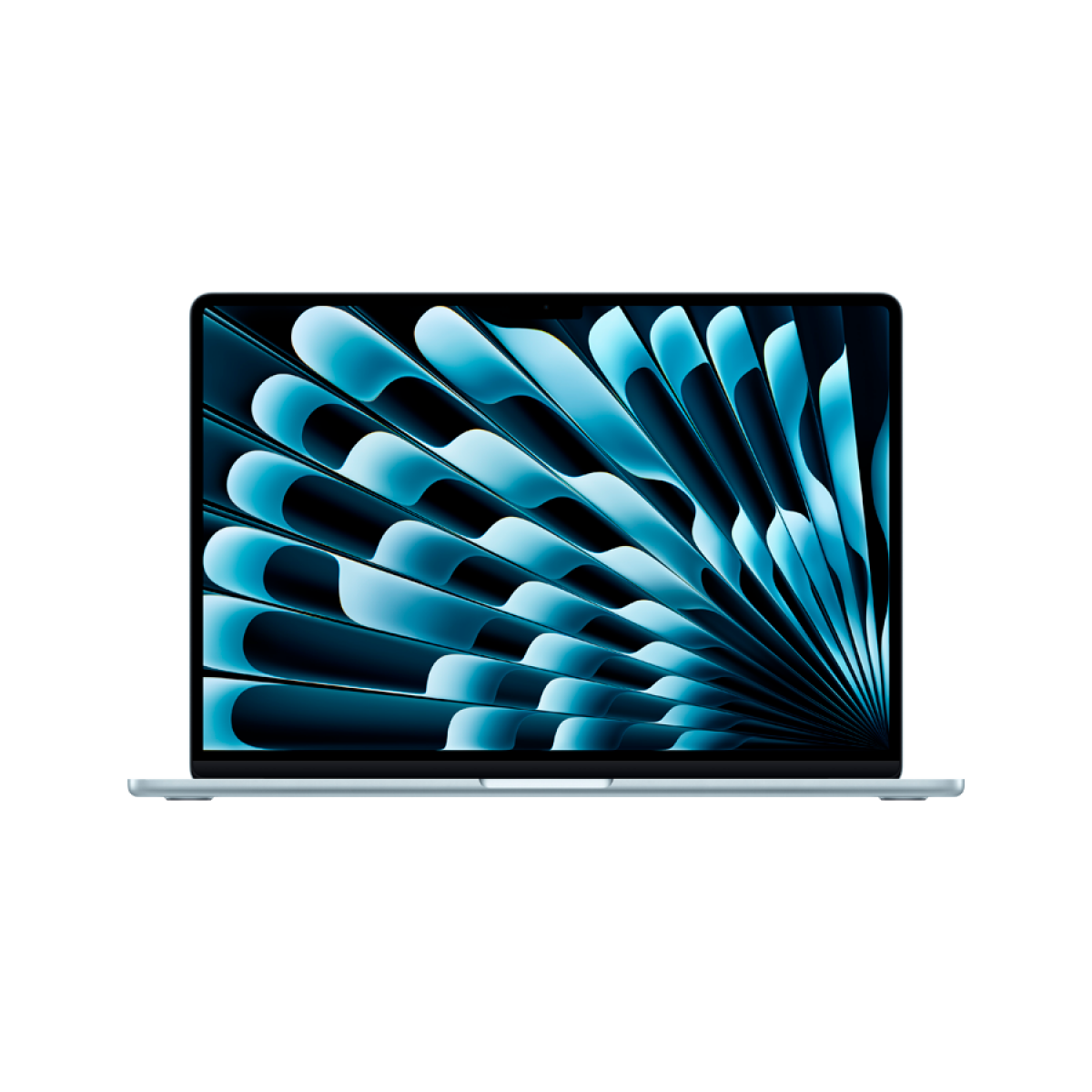 MacBook Air 15-inch,Sky Blue,Model A3241,M4 CHIP WITH 10C CPU, 10C GPU,16GB unified memory,35W Dual USB-C Power Adapter,256GB SSD storage,Two Thunderbolt 4 Ports,Touch ID,Liquid Retina display,Force T - slika 3