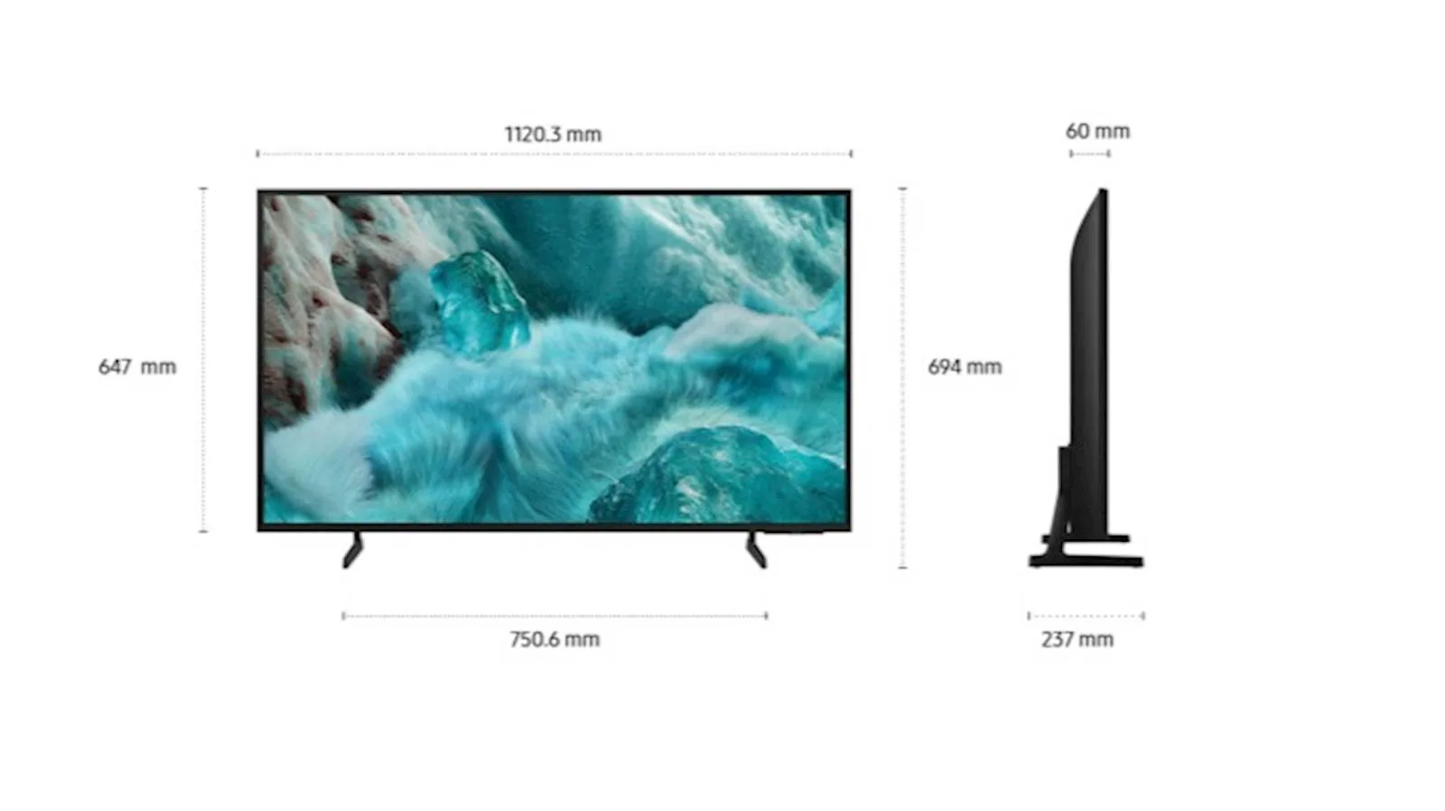 TV SAMSUNG QLED 4K Vision AI 50" Q7F - slika 3