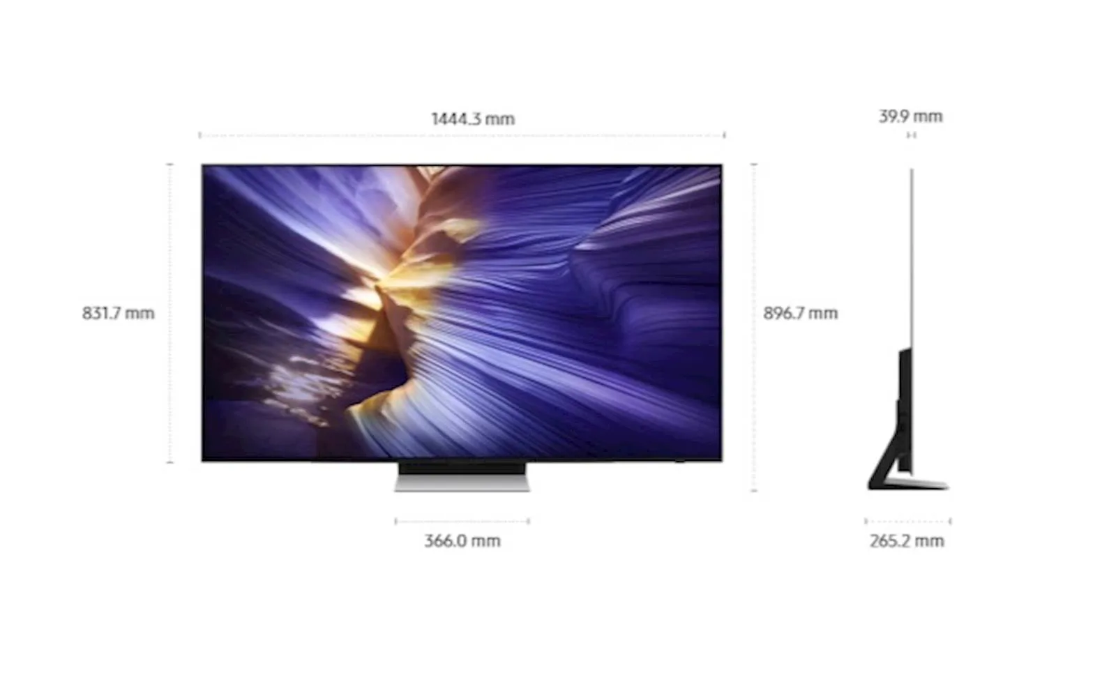 TV SAMSUNG OLED 4K Vision AI 65" S90F - slika 3