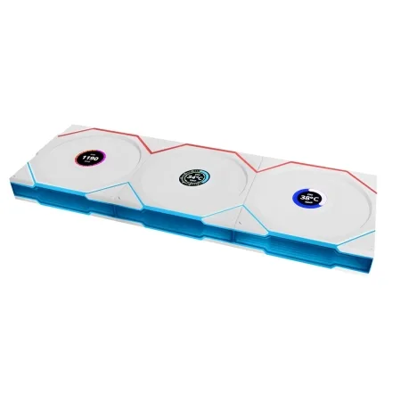 Lian Li 3x Case Fan LCD RGB 120mm White - slika 2