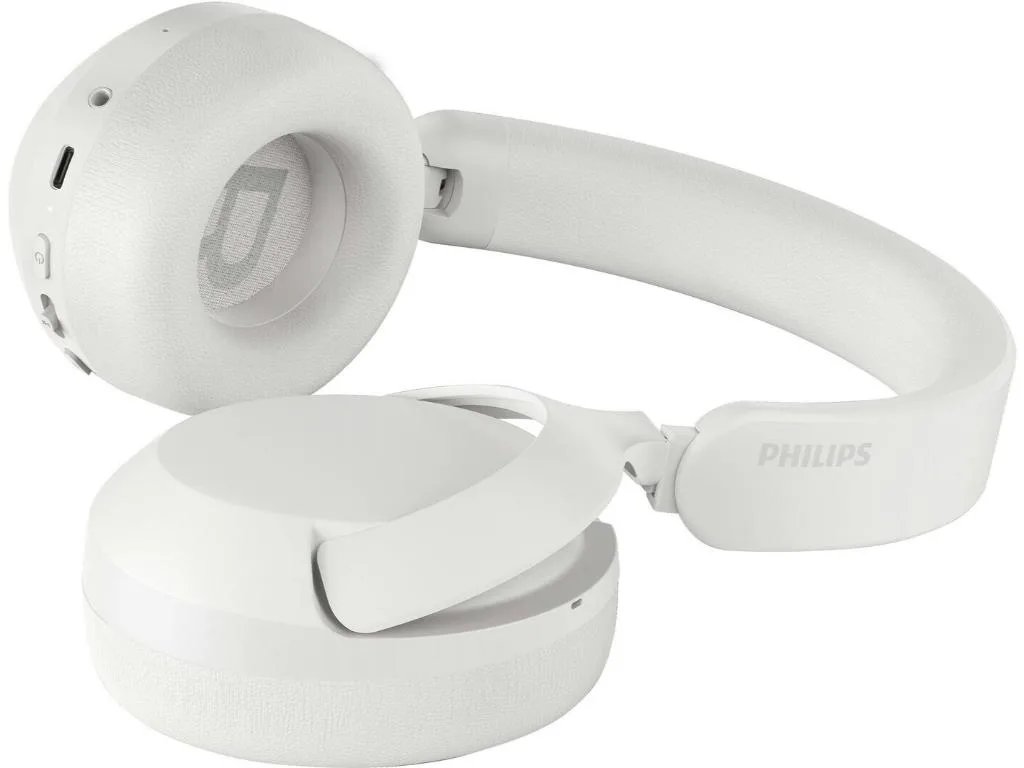 Philips TAH6000WT slušaliceprilagodljivo blokiranje bukeBT 6.0; reprodukcija do 80h; BIJELE - slika 4