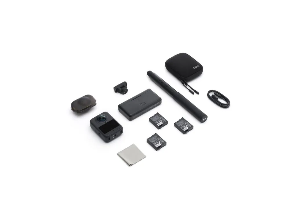 DJI Osmo 360 Adventure Combokamera,1/1.3" CMOS s f/2.8, USB-C PD punjenje,1770 mAh - slika 5