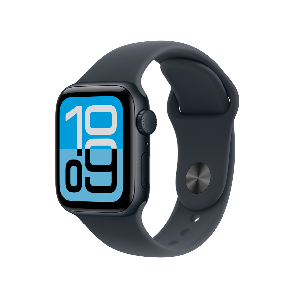 Apple Watch SE 3 GPS 40mm Midnight Aluminium Case with Midnight Sport Band - S/M,Model A3324 - slika 5