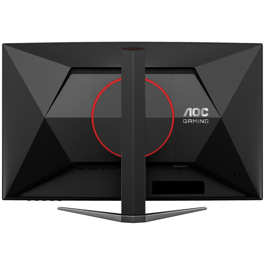 AOC Monitor Gaming CQ27G4Z2 Curved 27", QHD (2560x1440), Fast VA, 1500R, 260Hz (OC), 1ms (GtG), 400 cd/m2, 4000:1, Adaptive Sync, HDR400, 2x HDMI 2.0, 1x DP 1.4, HAS - slika 4