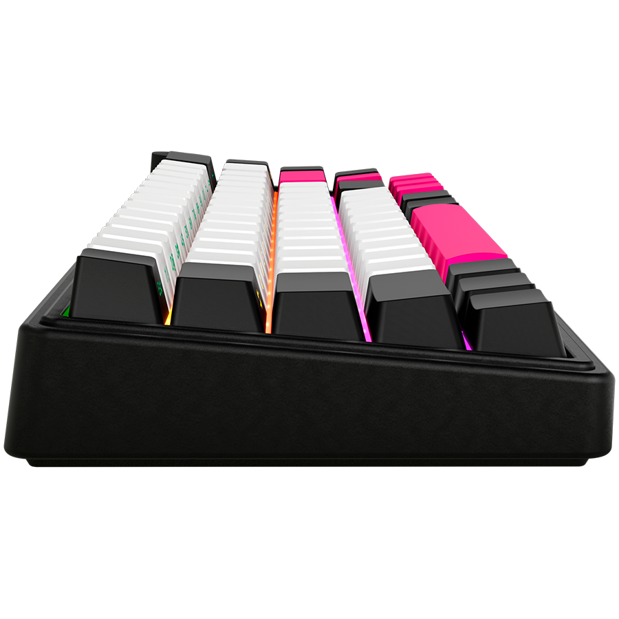 LORGAR KBP70MW, Wireless 65% Mechanical Gaming Keyboard Pro, Black/red, EN layout - slika 4