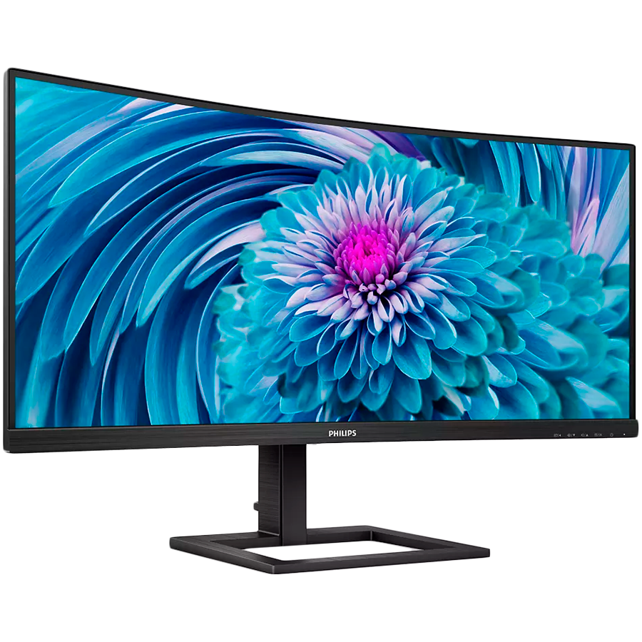 PHILIPS Monitor 346E2CUAE 34" Curved VA, 3440x1440 (UWQHD), 100Hz, 1ms (MPRT), 1500R, 300 cd/m2, 3000:1, Adaptive Sync, 1xHDMI 2.0, 1xDP 1.2, 1xUSB-C (DP Alt mode, PD 65W), PIP and PBP mode, Speakers, - slika 2