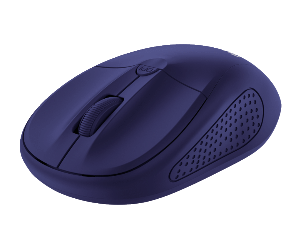 Trust Primo wireless miš, plav, 1000-1600 dpi, optički,4 tipke, USB, 6 m wls range - slika 2