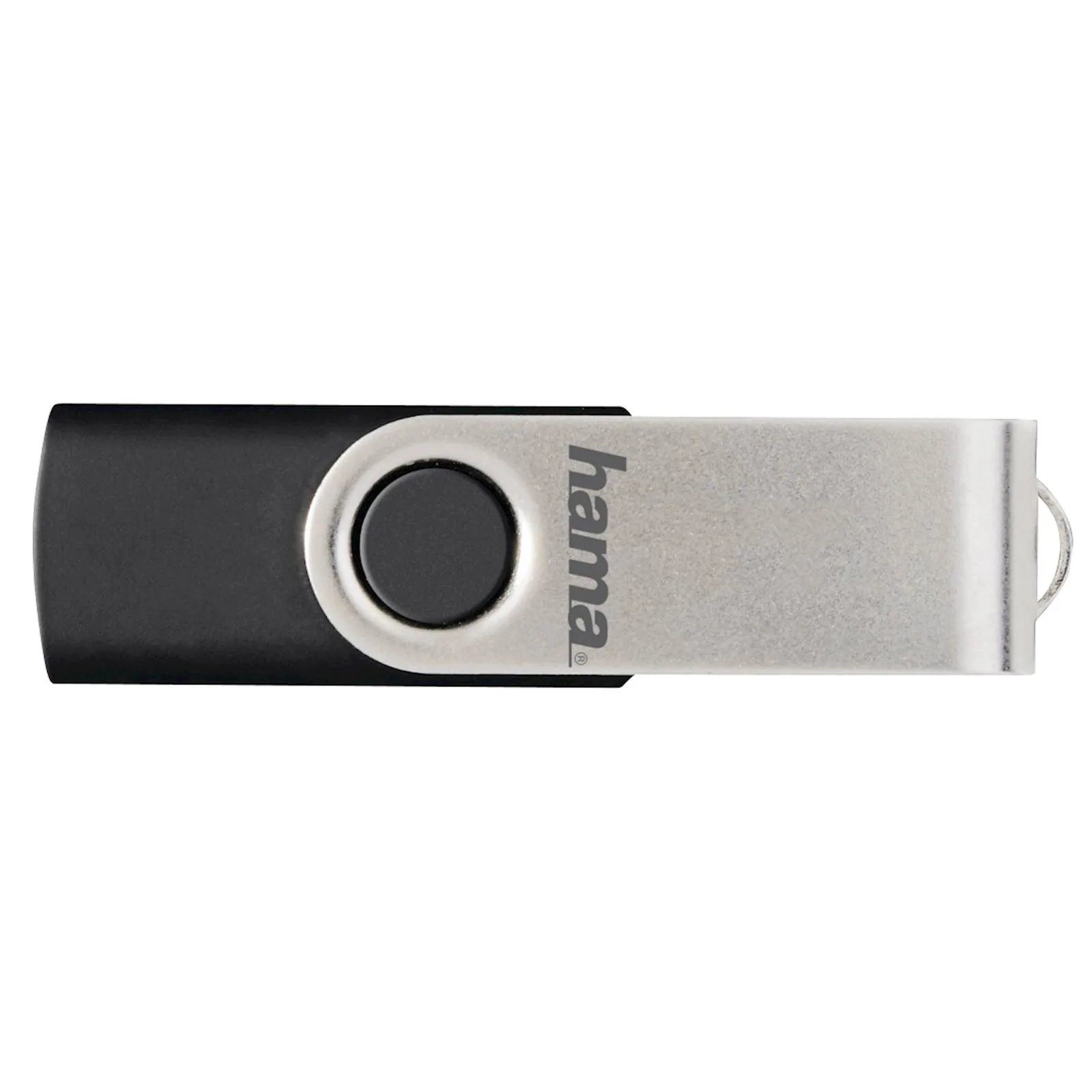 USB HAMA ROTATE 2.0 32GB, 10MB/s black/silver - slika 4