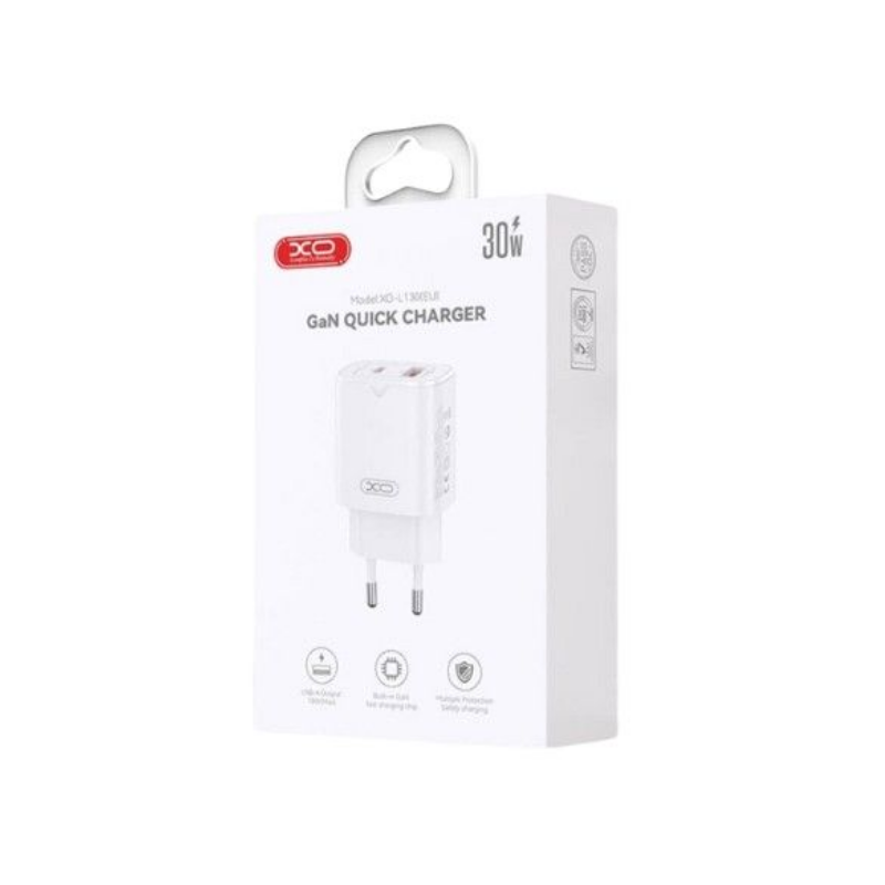 Kucni punjac XO L139 USB-A+ USB-C 65W fast + kabal Type-C