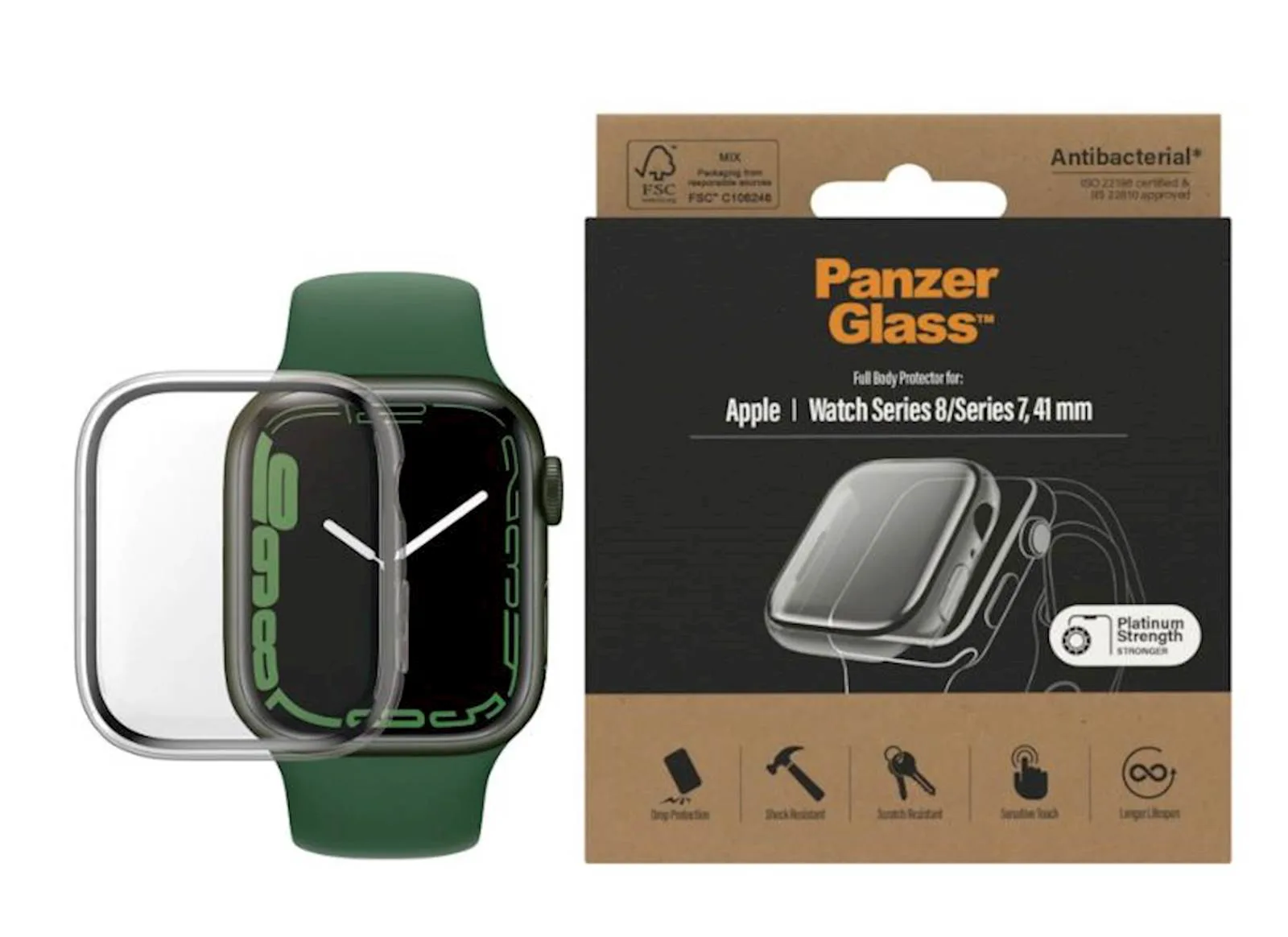 Zaštitni okvir PanzerGlass Apple watch 8/7 41mm - slika 2