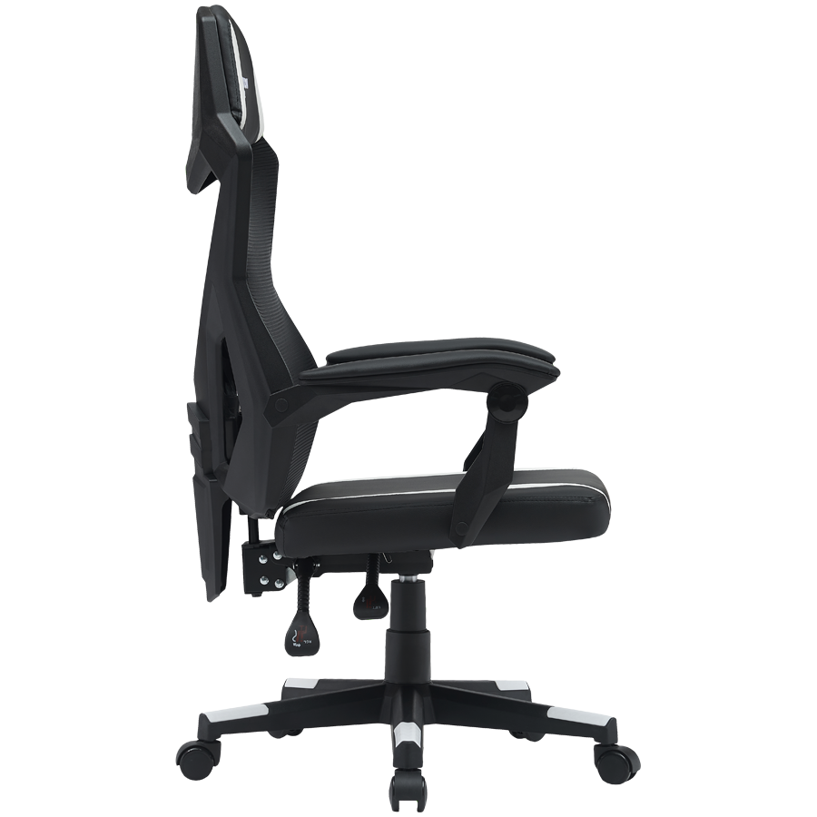CANYON gaming chair Flow MCH01 Mesh Black White - slika 3