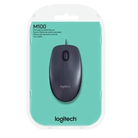 Logitech Miš M100 Black - slika 4