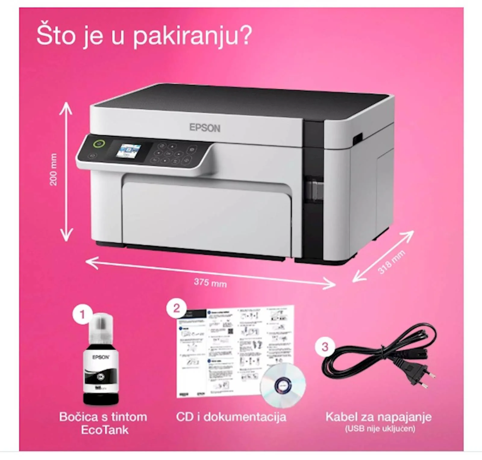 MFP EPSON EcoTank M2120 - slika 2