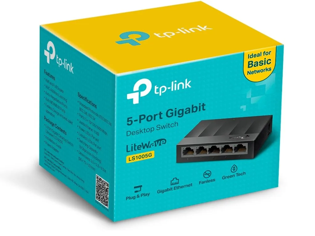 Tp-Link LS1005G Switch5x10/100/1000 - slika 3