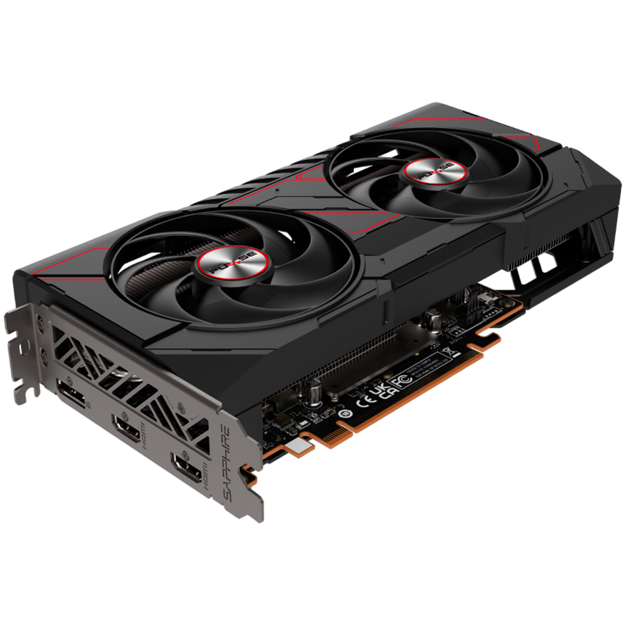 SAPPHIRE PULSE AMD RADEON RX 9060 XT GAMING OC 16GB DUAL HDMI / DP - slika 3