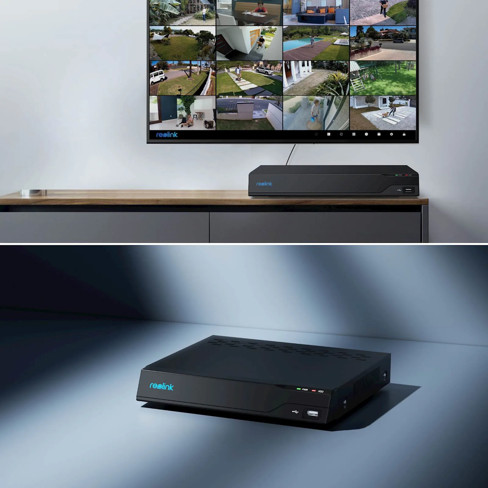 Reolink NVR snimač NVS16 16MP, 16 kanalni POE, 4TB HDD, 24/7 snimanje - slika 2