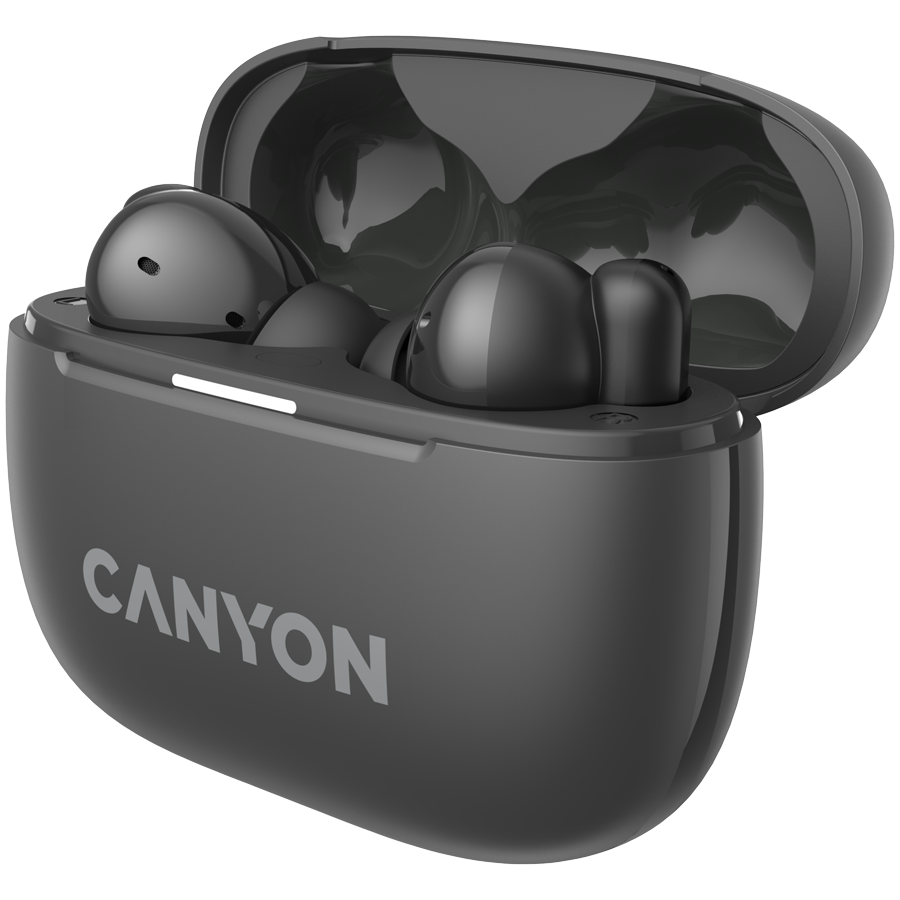 CANYON headset OnGo TWS-10 ANC+ENC Grey - slika 4