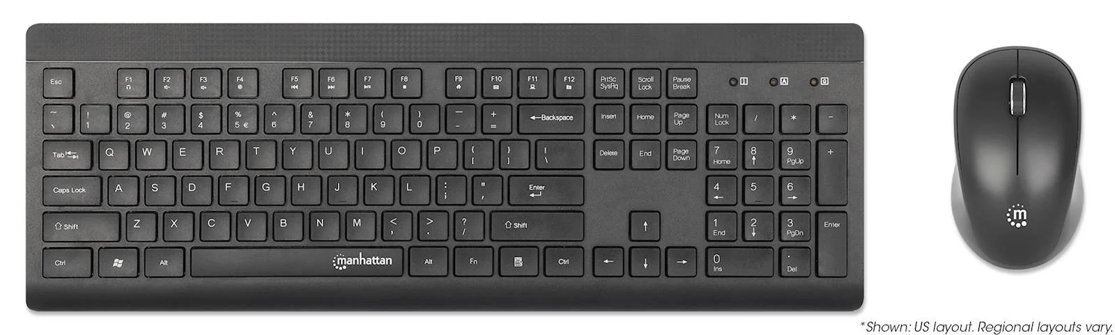Tastatura i miš MANHATTAN MWK7350 - slika 2