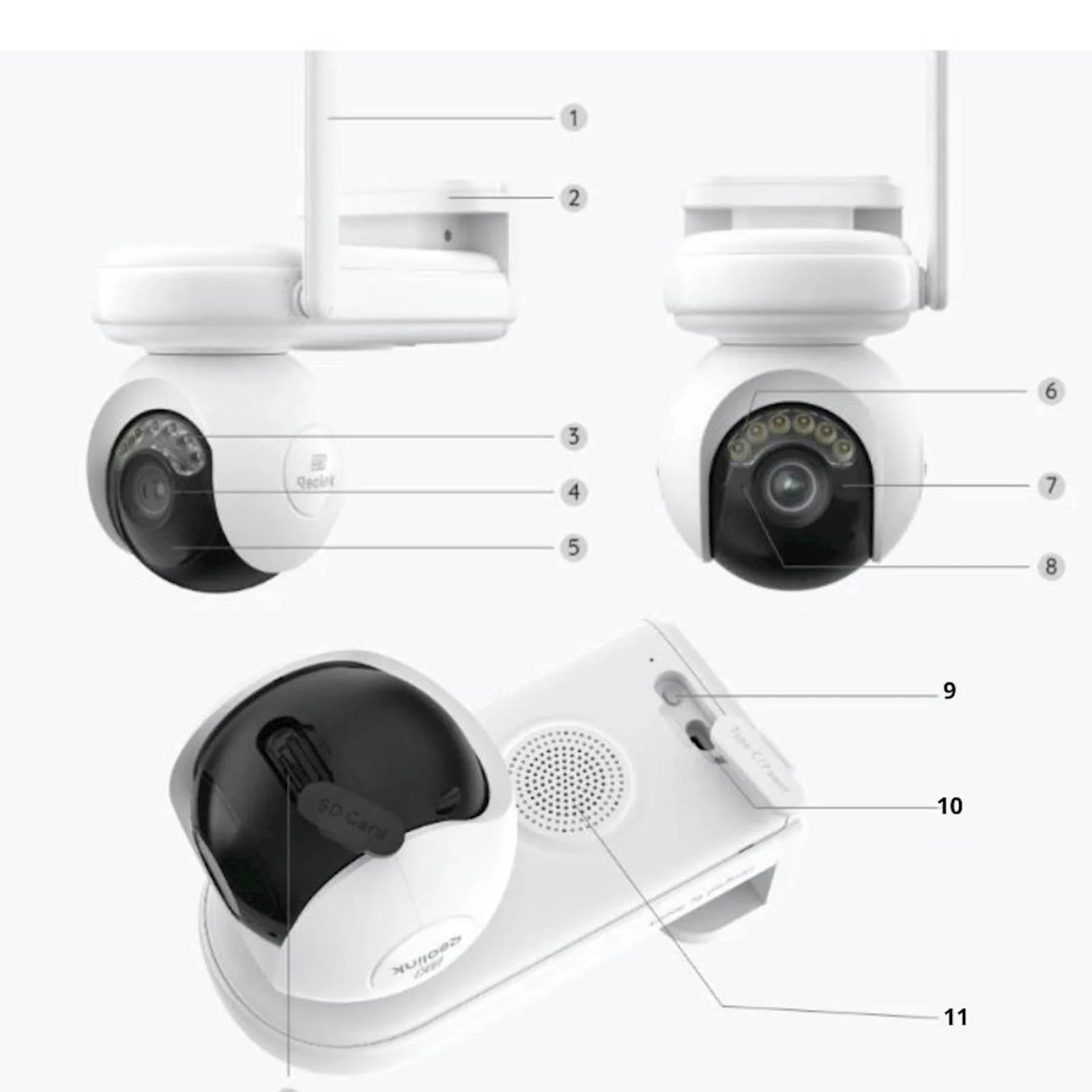 Reolink Ip Kamera Altas serija B660 Noćni 4K ColorX, 360°, WI-FI 6 - slika 3